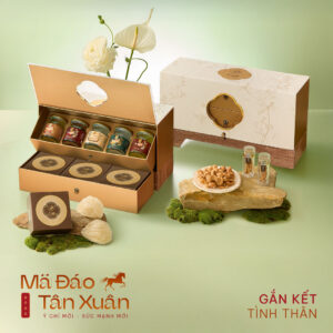 Set Quà Tết Cao Cấp Ngăn Kéo 5 Tầng